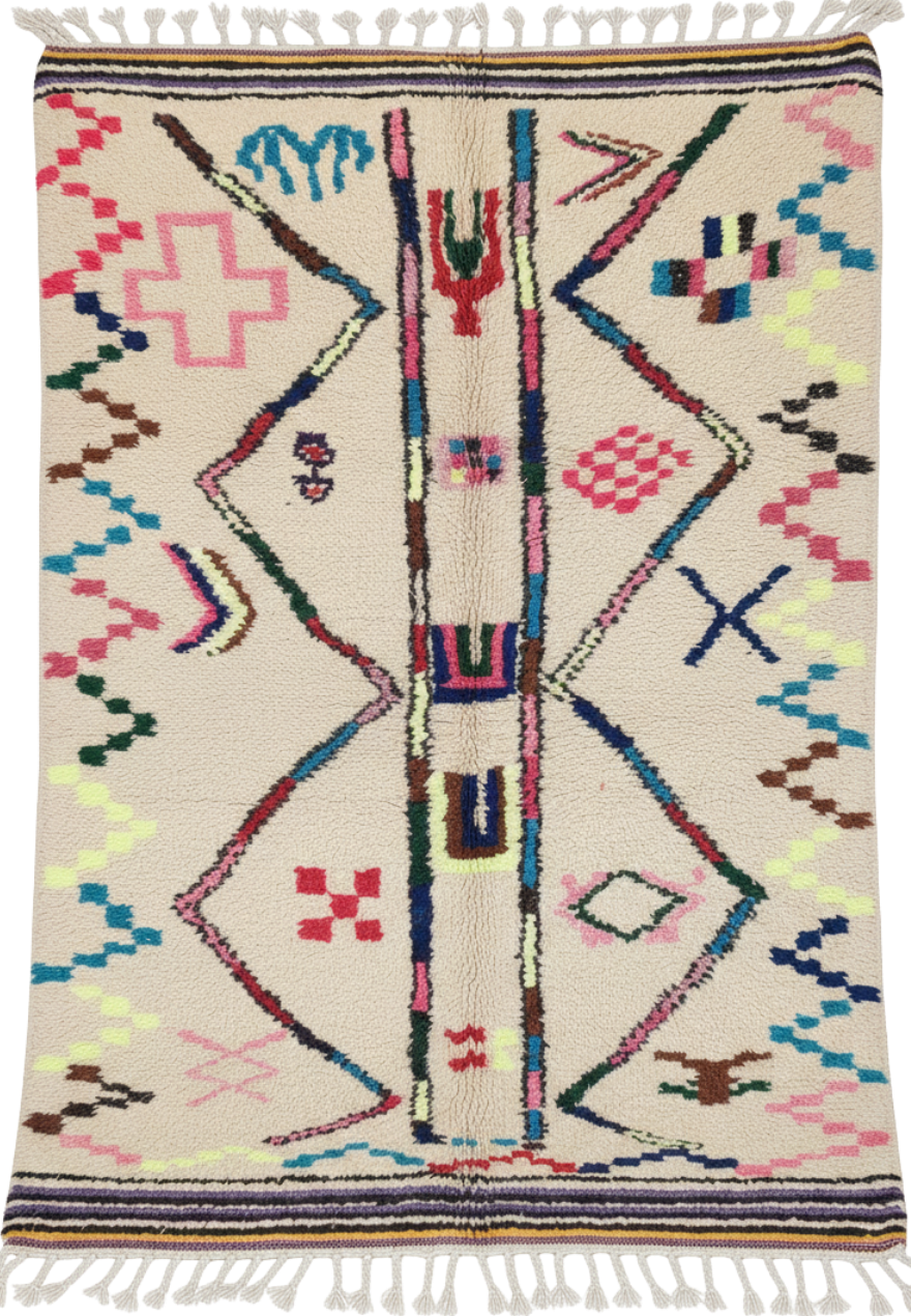 handmade moroccan wool rug 2.50×1.50 m | authentic berber amazigh area rug handmade moroccan wool rug 2.50×1.50 m | authentic berber amazigh area rug